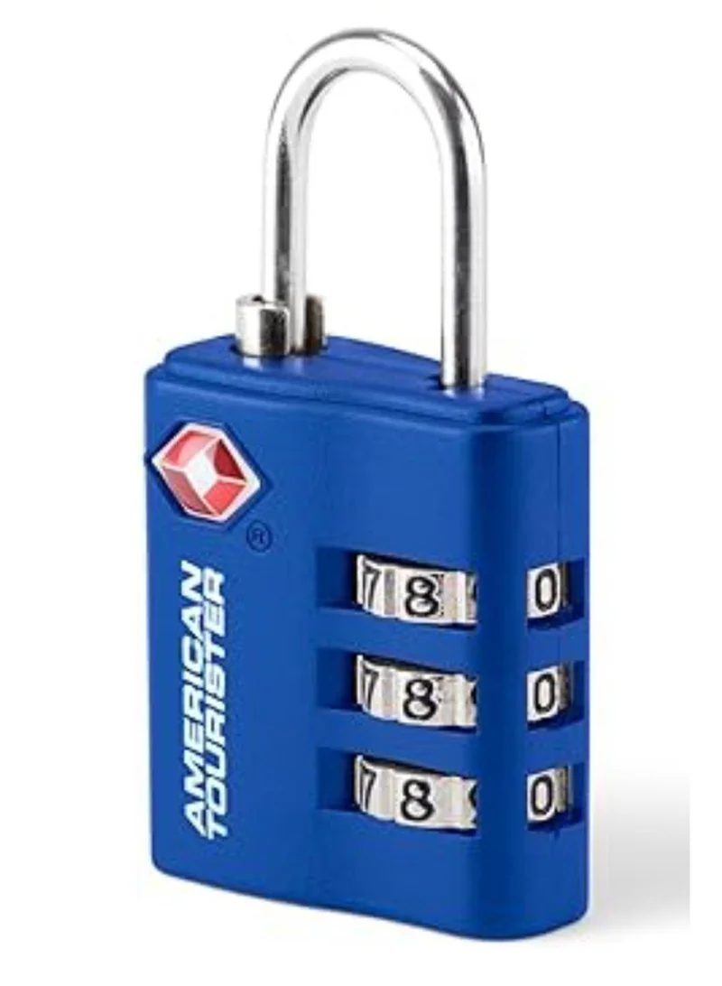 امريكان توريستر قفل ترولي أمريكان تورستر برمز ثلاثي - أزرق